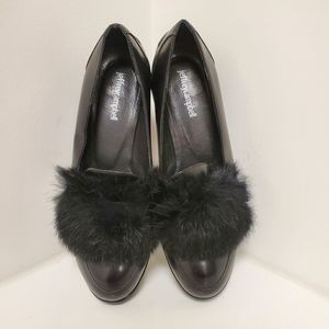 Jeffery Campbell Fur Loafers